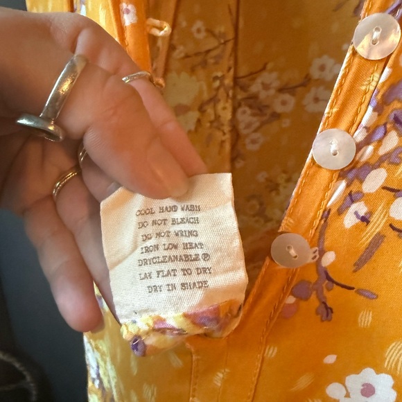 🔮 Spell // Yellow Sundancer Romper - Picture 6 of 6